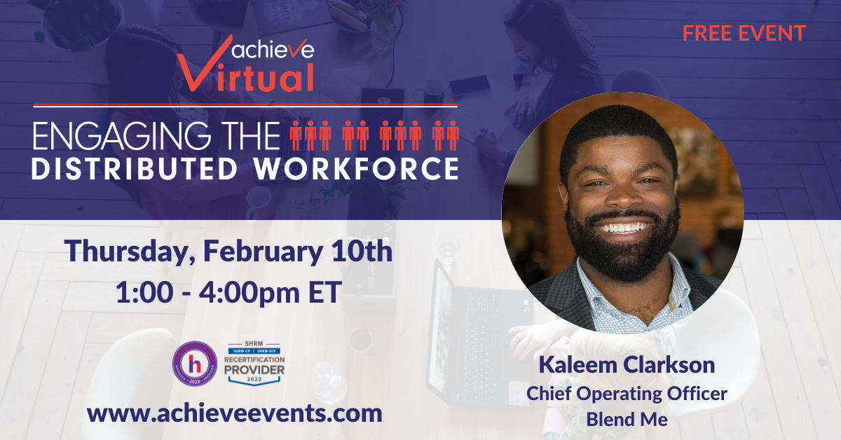 Achieve Engagement - Kaleem Clarkson 2022