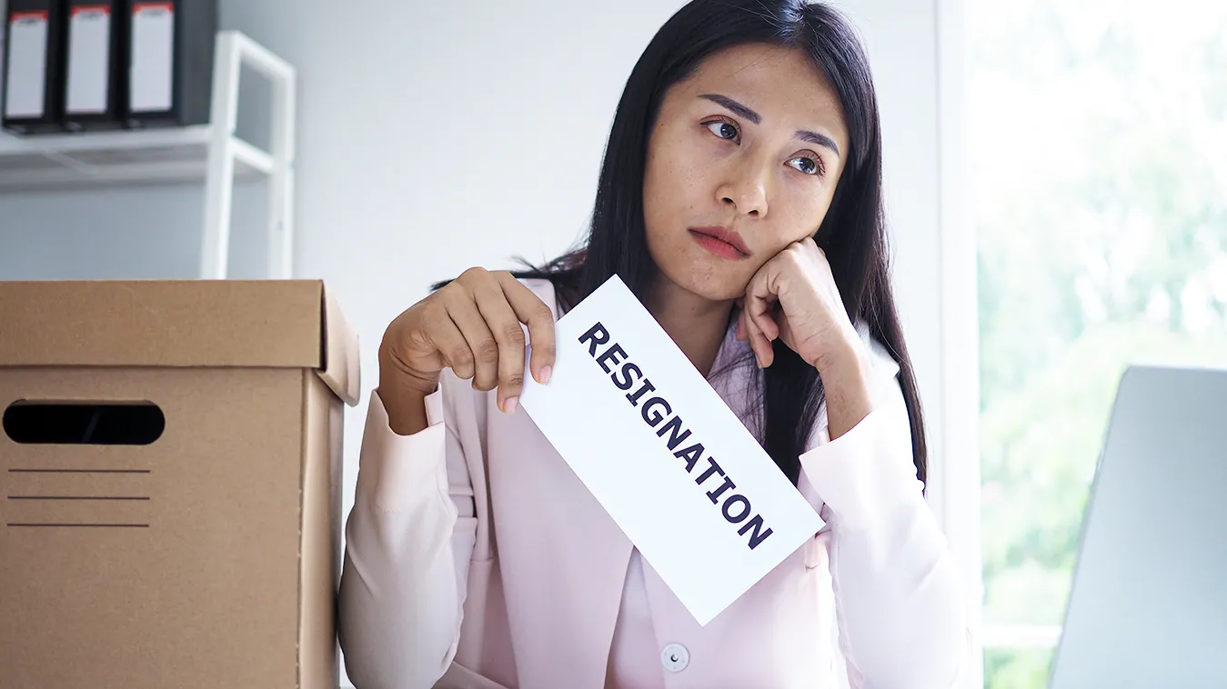 Women Resigning