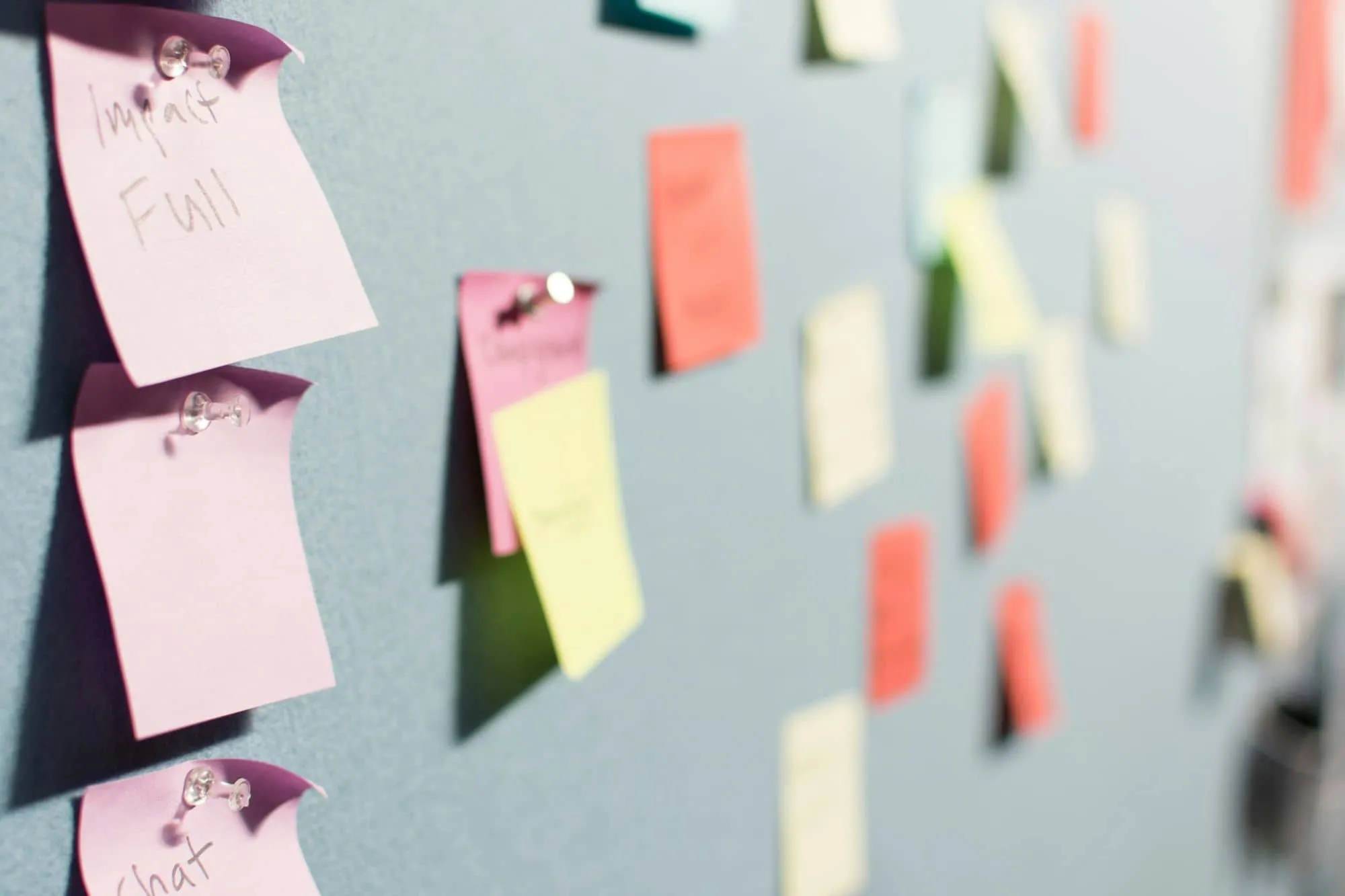 Wall of Sticky Notes