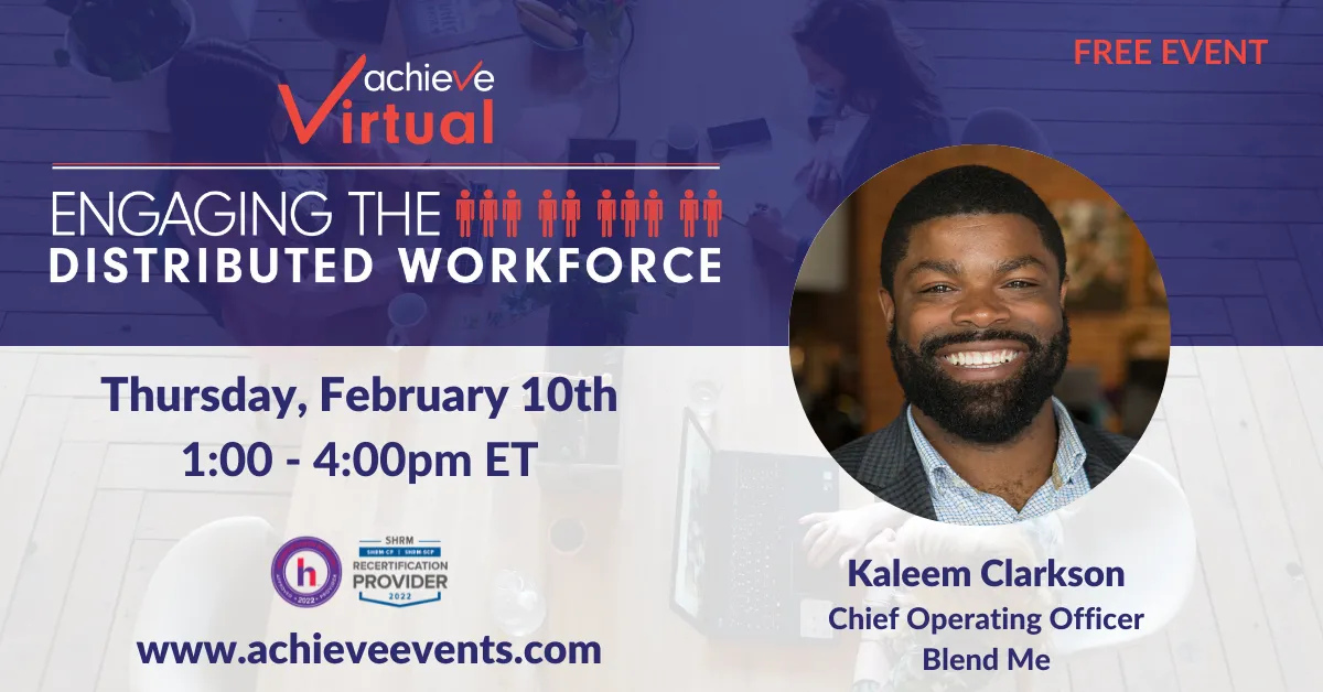 Achieve Engagement - Kaleem Clarkson 2022