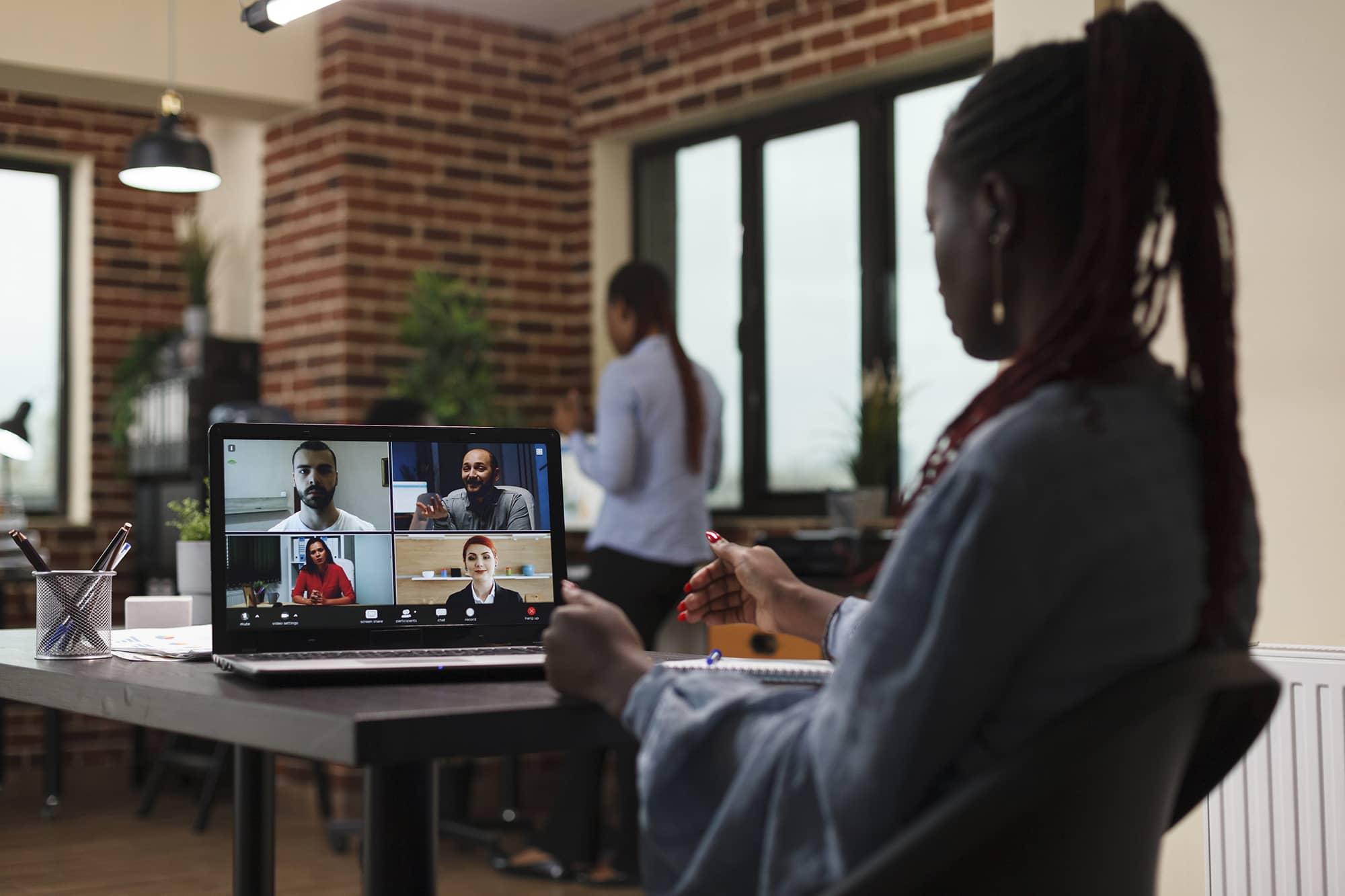 Women Leading Remote Team