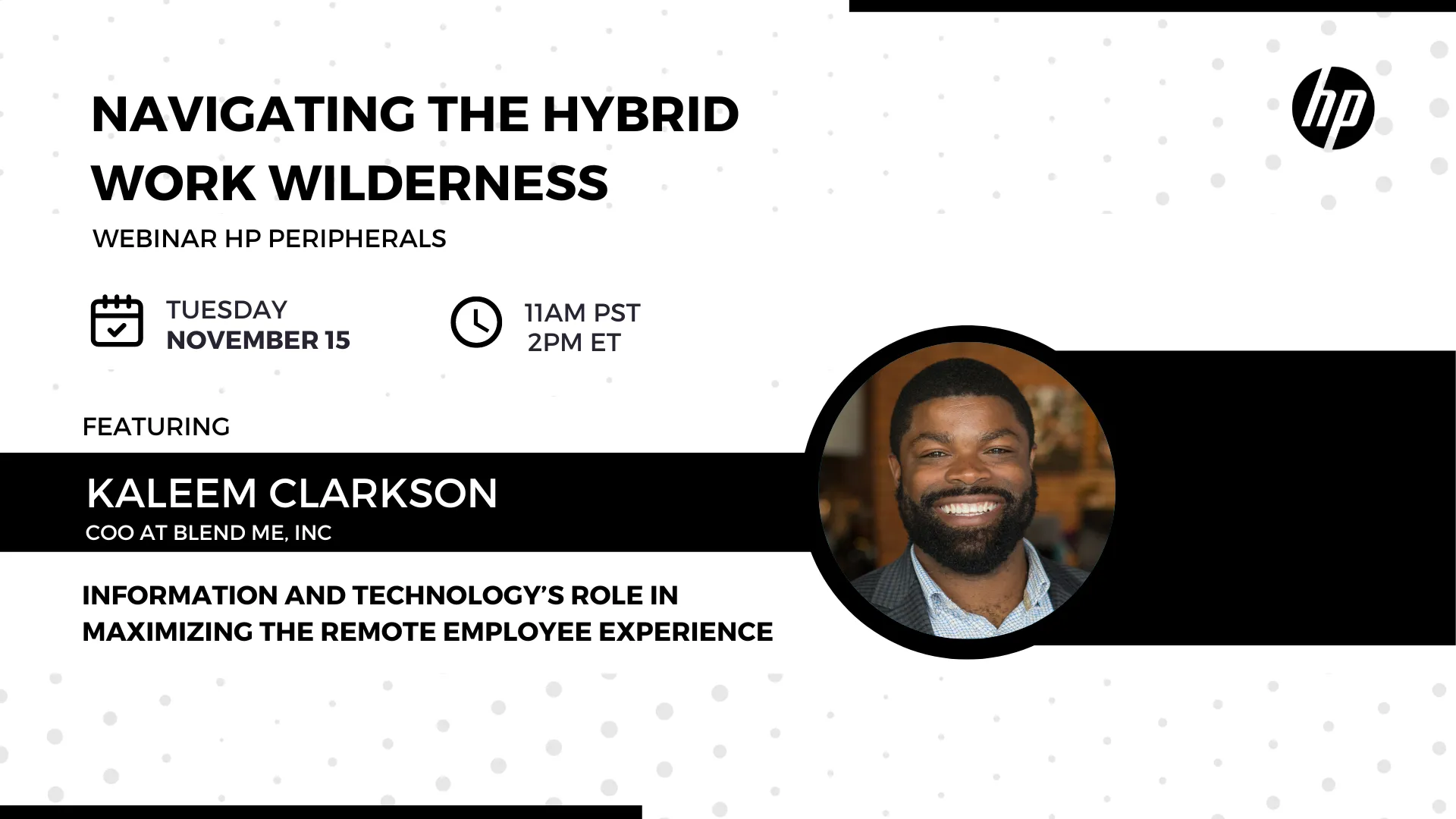 HP Webinar
