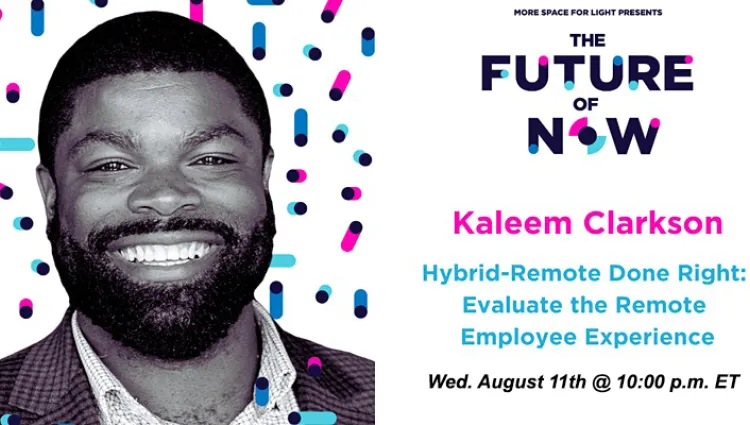 Future of Now feature Kaleem Clarkson