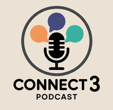 Connect 3 Podcast Logo